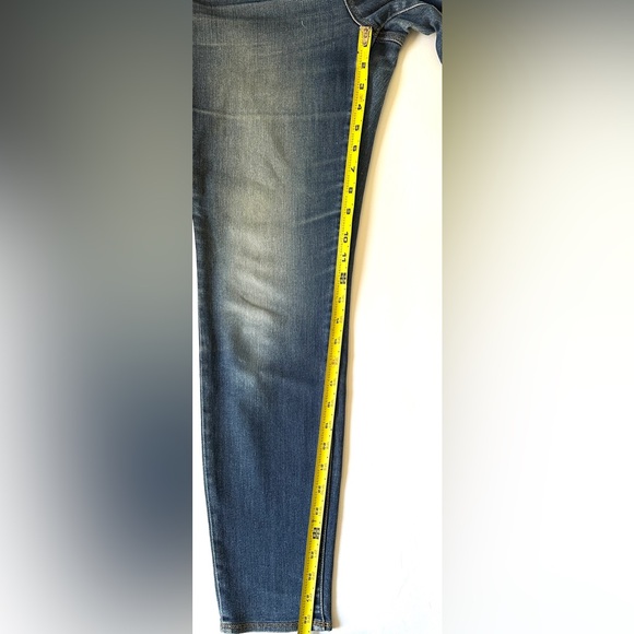 Rock & Republic The Slimming Denim Curve Blue Jeans Womens Legging Sz 14 Midrise - Picture 10 of 10